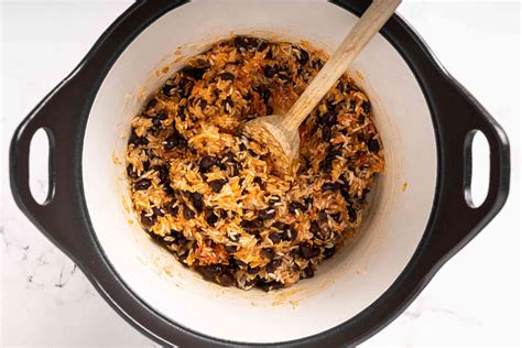 yellow-rice-and-black-beans-recipe-the-spruce-eats image