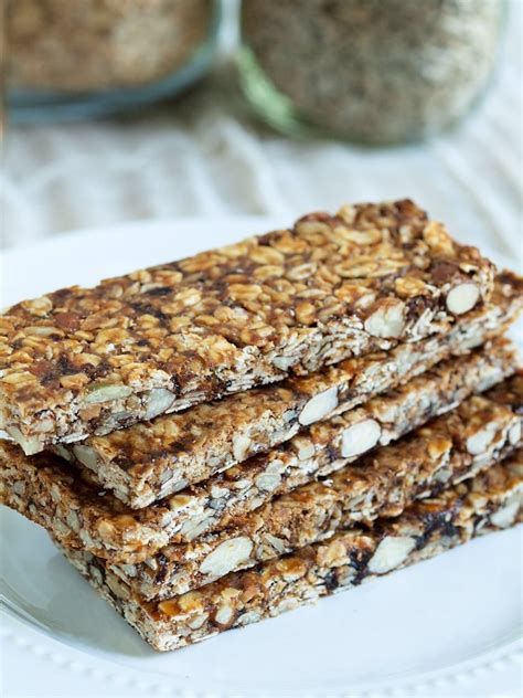 easy-homemade-fruit-nut-and-seed-granola-bars image