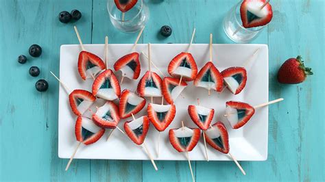 red-white-and-blue-strawberry-jello-shots image