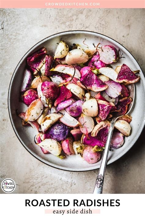 roasted-radishes-with-lemon-and-dill-crowded-kitchen image