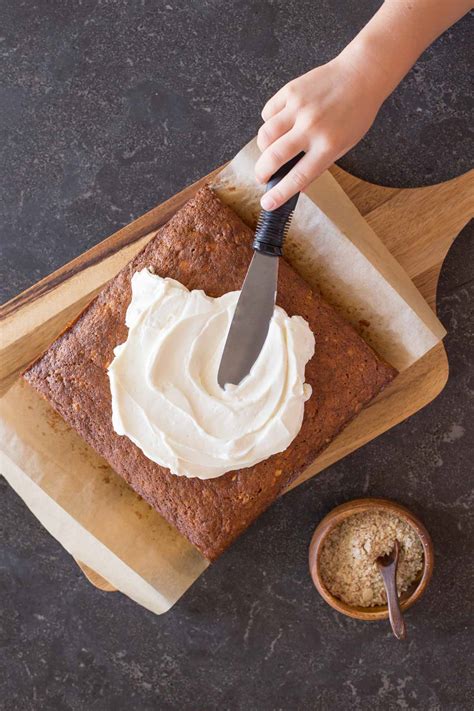 banana-cake-with-fluffy-cream-cheese-frosting image