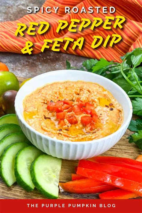 easy-to-make-spicy-roasted-red-pepper-and-feta-dip image