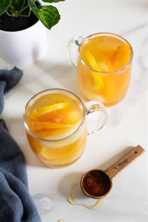 healthy-citrus-pear-ginger-detox-tea image