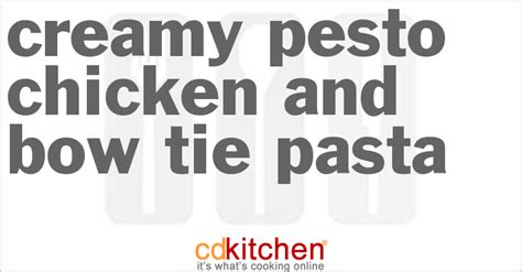 creamy-pesto-chicken-and-bow-tie-pasta image