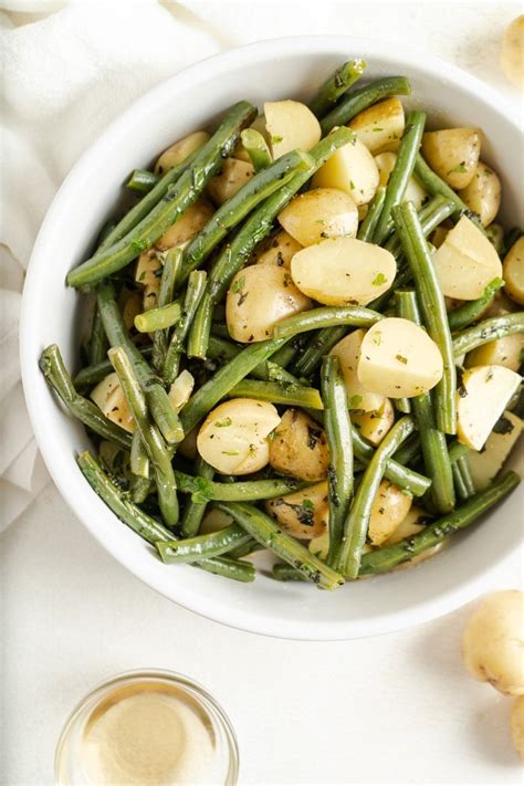 italian-potato-salad-with-green-beans-the-delicious image