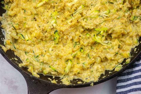cheesy-cauliflower-rice-with-zucchini-that-low-carb-life image