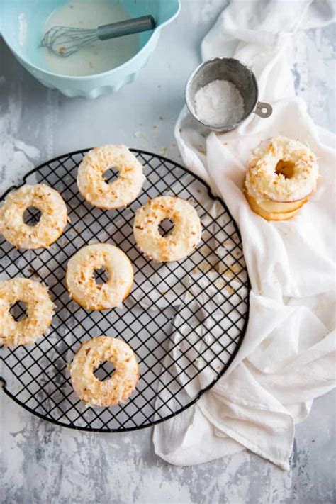 coconut-donuts-recipe-easy-baked image