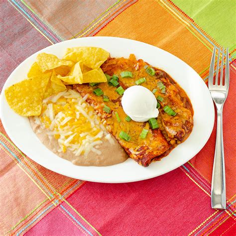 easy-cheese-enchiladas-real-mom-kitchen-meatless image