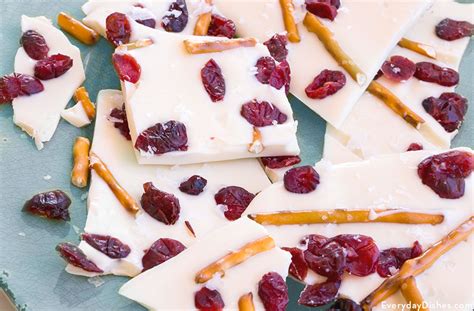 easy-4-ingredient-cranberry-bark-recipe-everyday-dishes image
