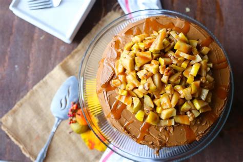 caramel-apple-cake-recipe-brown-sugar-food-blog image
