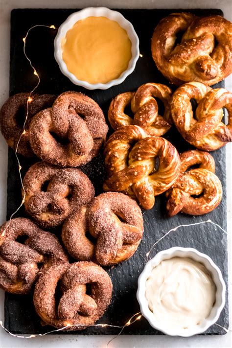easiest-soft-pretzels-two-ways-blue-bowl image