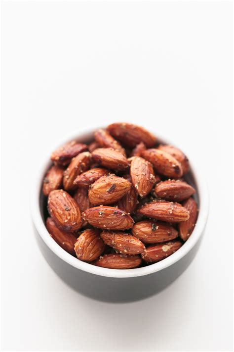 spicy-pan-roasted-almonds-simple-vegan-blog image