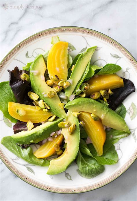 avocado-beet-salad-with-citrus-vinaigrette-recipe-simply image