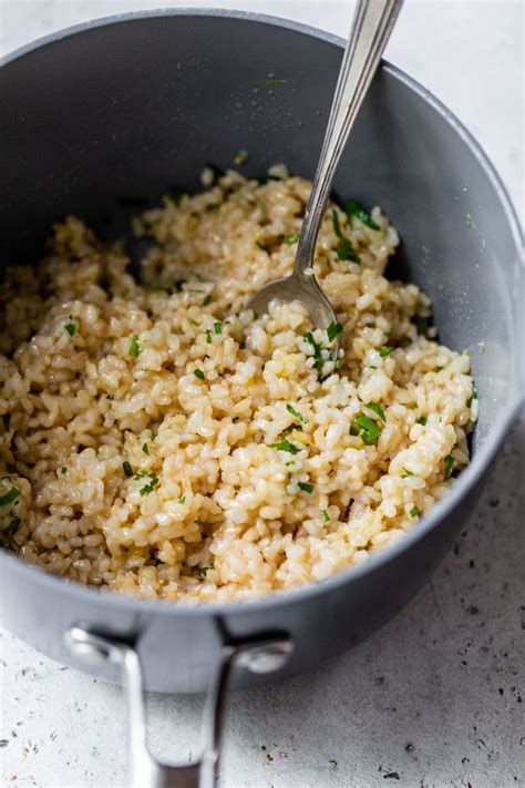 lemon-rice-healthy-rice-recipe-wellplatedcom image