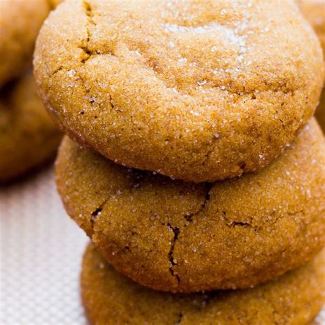 soft-gingersnap-molasses-cookies-4-ways image