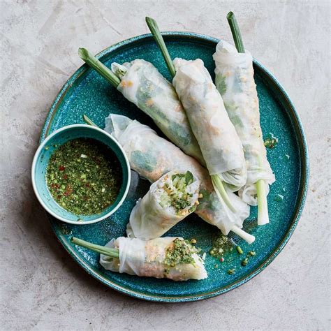 crab-summer-rolls-with-nuoc-cham-sauce image