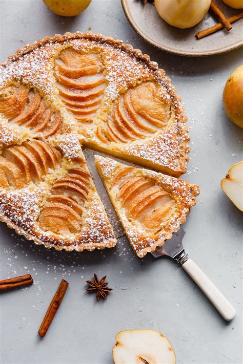 pear-frangipane-tart-a-beautiful-plate image
