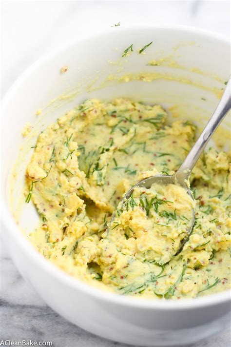 dill-and-caper-egg-salad-mayo-free-a-clean-bake image