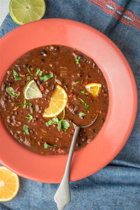 spicy-black-bean-soup-with-sweet-and-sour-citrus image