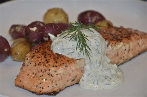 salmon-with-a-lemon-caper-and-dill-sauce image