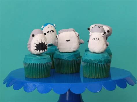 how-to-make-shark-cupcakes-food-network image