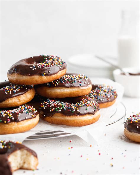 chocolate-glazed-donuts-yeast-donuts-food-duchess image