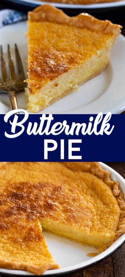 easy-classic-buttermilk-pie-recipe-crazy-for-crust image