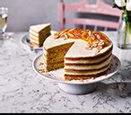 orange-cake-with-almond-buttercream-tesco-real-food image