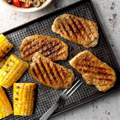 30-sizzling-summer-pork-chop-recipes-taste-of-home image
