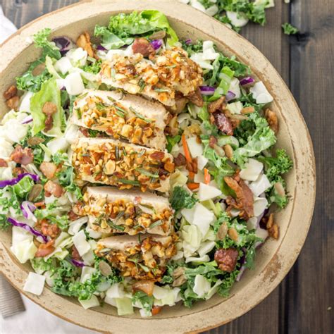 rosemary-almond-crusted-chicken-salad-taylor-farms image
