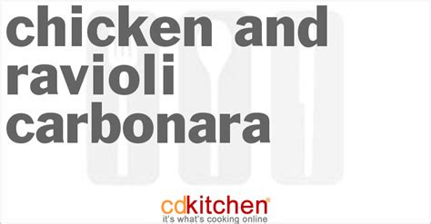 chicken-and-ravioli-carbonara-recipe-cdkitchencom image