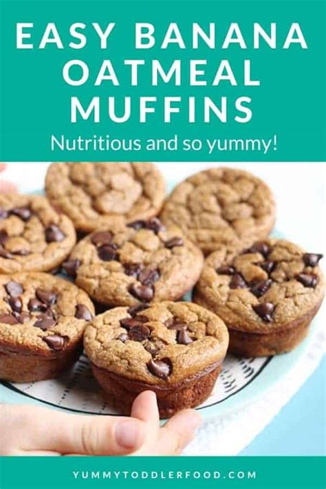 easy-banana-oatmeal-muffins-flourless-high-protein image