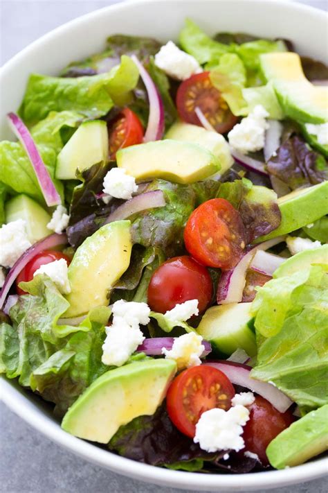 simple-green-salad-recipe-kristines-kitchen image