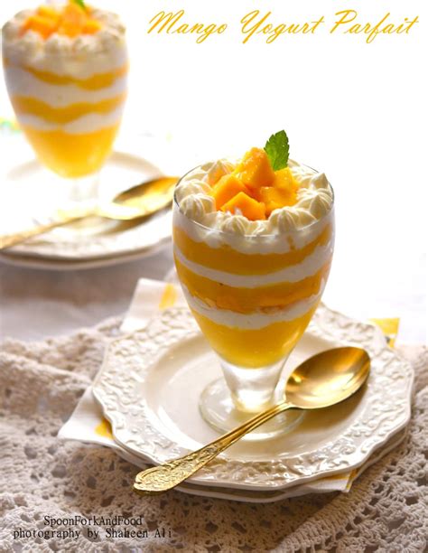 mango-yogurt-parfait-recipe-spoon-fork-and image