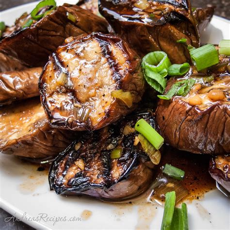 grilled-chinese-eggplant-with-garlic-and-ginger-sauce image