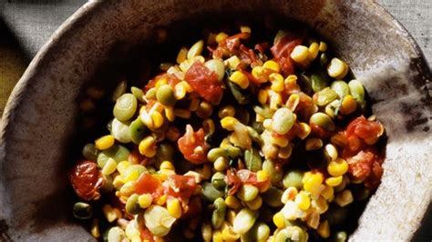 succotash-of-fresh-corn-lima-beans-tomatoes-and image