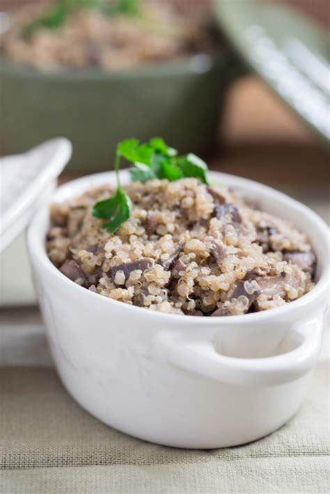 mushroom-and-garlic-quinoa-overtime-cook image