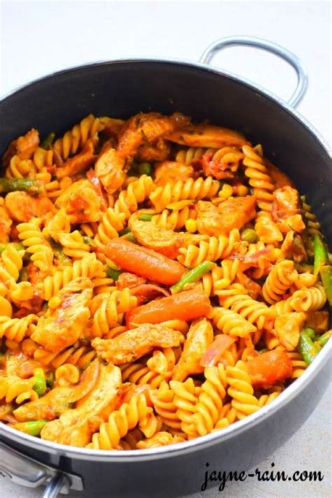 chicken-curry-pasta-recipe-jayne-rain image