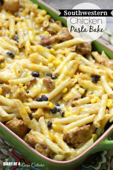 southwestern-chicken-pasta-bake-diary-of-a image