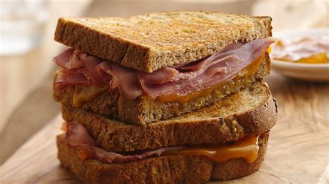 grilled-ham-cheddar-and-chutney-sandwich image