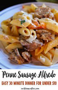 penne-sausage-alfredo-taste-of-the-frontier image