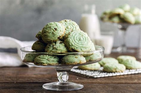 st-pats-pistachio-cookies-king-arthur-baking image