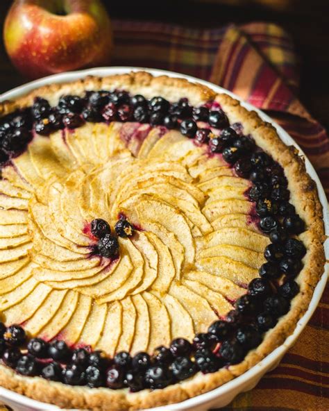 apple-and-blueberry-tart-french-food-with-love image