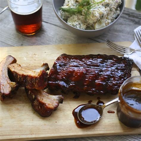baby-back-ribs-with-coffee-honey-barbecue-sauce image