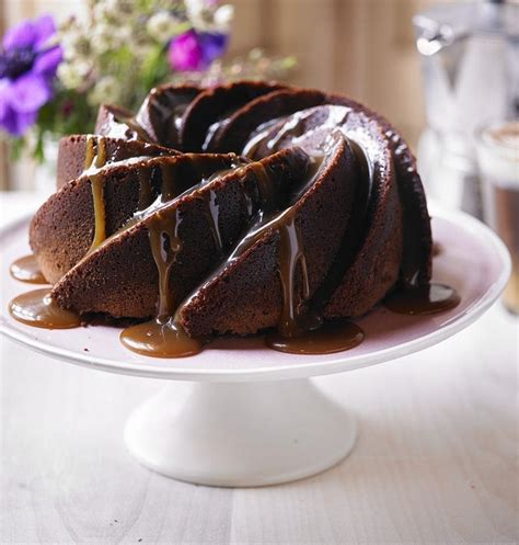 chocolate-and-baileys-caramel-bundt-cake image