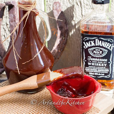 homemade-jack-daniels-bbq-sauce-art-and-the-kitchen image