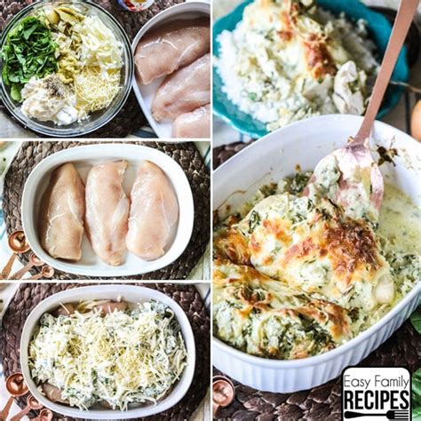 spinach-and-artichoke-chicken-bake-easy-family image