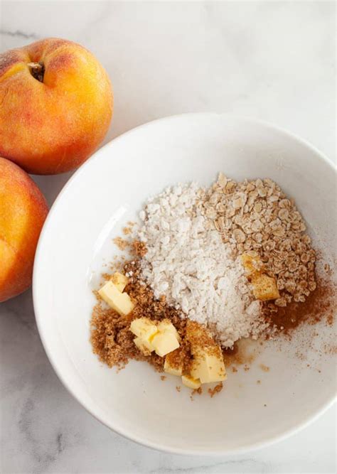 air-fryer-peach-cobbler-summer-dessert-in-10-minutes image