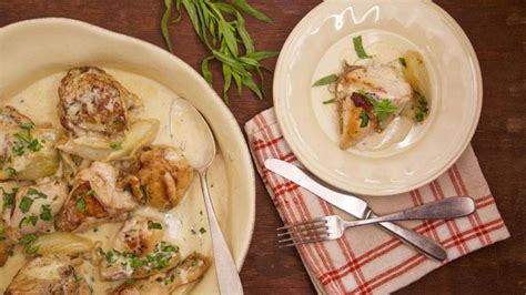 jacques-pepins-chicken-with-cream-sauce-rachael-ray image