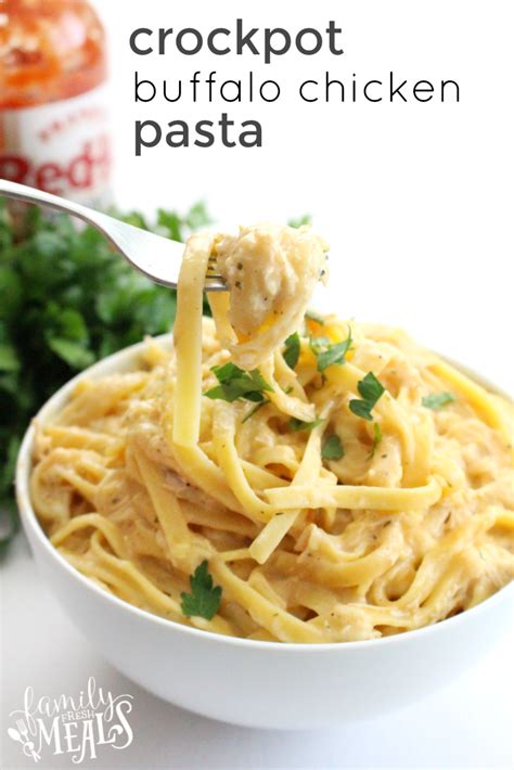 crockpot-buffalo-chicken-pasta-family-fresh-meals image